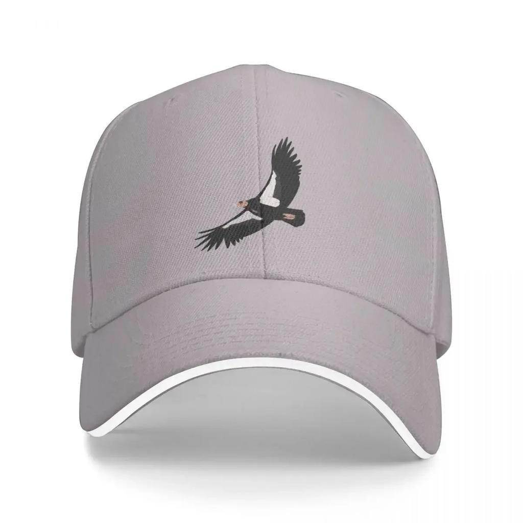 California Condor in Flight Baseball Cap Custom Cap Bobble Hat Uv Protection Solar Hat Women's Beach Visor Men's