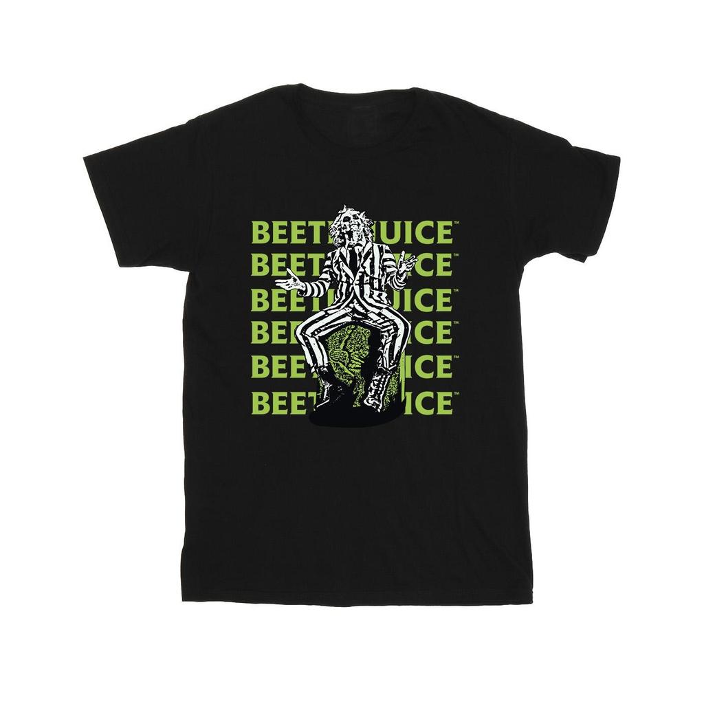 Beetlejuice Herren Pose Baumwoll-T-Shirt