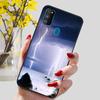 Funda para Samsung Galaxy M21 Funda Trasera de Silicona TPU Suave para Fundas de Teléfono Galaxy A21S M30S M31 M 21 M21S M31S Carcasas Negras Coques