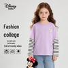 Disney Baby Kids' Unisex Faux Two-Piece Long Sleeve T-Shirt