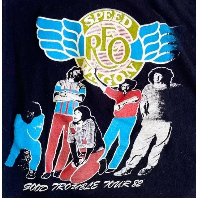 

1982 Reo Speedwagon Shirt Tee T Shirt Vintage 80#039s Winged Wings T Shirts Unisex T-Shirt S