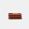 Mestská minimalistická taška letušky s potlačou paliem, taška cez rameno a crossbody, PU materiál, dizajn s prackou, horizontálna štvorcová stredná dámska taška