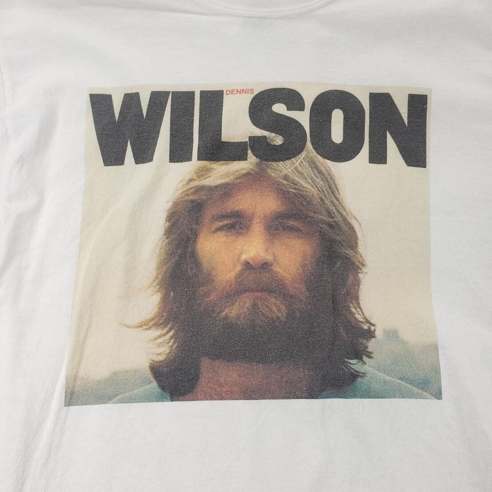 Dennis Wilson Pacific Ocean Blue  Short Sleeve Cotton White All Size Shirt Unisex T-Shirt L