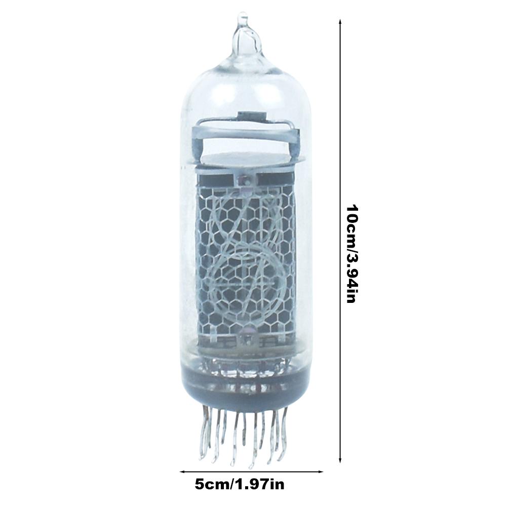 IN-14 Glow-Röhre IN14 Nixie-Röhren DIY Leuchtende Digitalröhre Visuelle Effekte Digitale LED-Uhrröhre für Elektronische Röhrenuhr