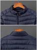 2025 Men's Stand-Collar Down Cotton Jacket: Short, Loose-Fit, Winter Fashion, Casual, Windproof & Warm