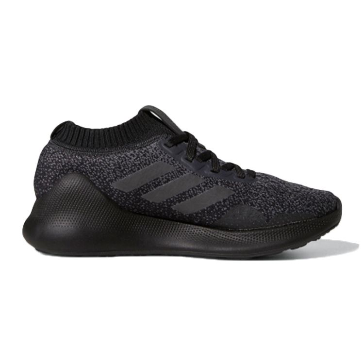 Adidas Purebounce+ Durable Breathable Low-Top Kids Running Shoes Kids Running Shoes Black B76071