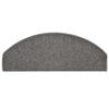 VidaXL Stair Treads 30 Pieces 65 X 24 X 4 Cm Dark Grey Semicircular Large 3365761