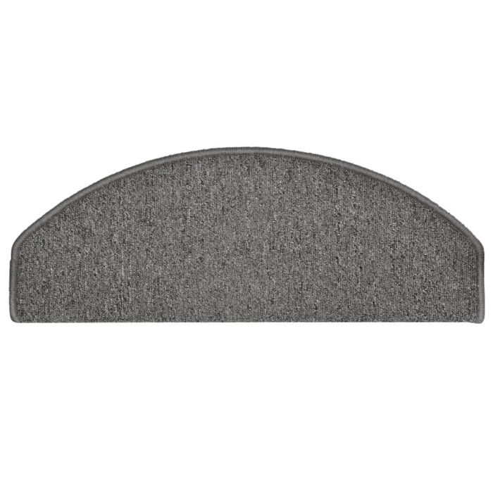 VidaXL Stair Treads 30 Pieces 65 X 24 X 4 Cm Dark Grey Semicircular Large 3365761