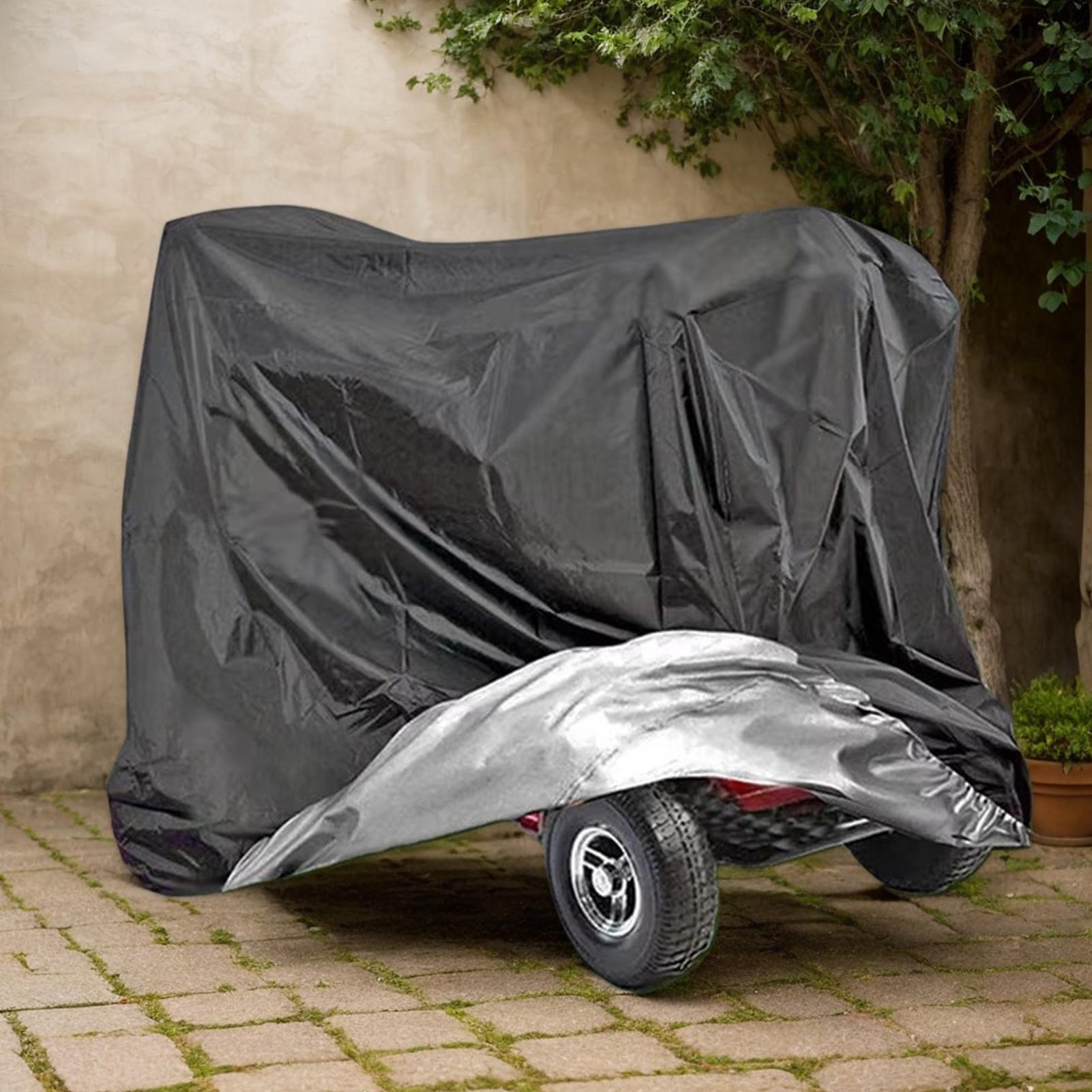 Mobility Scooter Cover Oxford Fabric Power Assisted Vehicle Accessories Black Power Assisted Mobility Scooter Cover For Dirt China Mainland