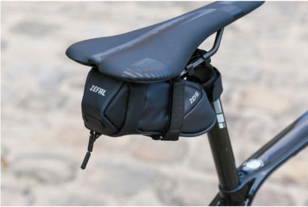 Zefal Iron Pack 2 S-DS Bicycle Saddlebag, Black, 0.5L, 7027