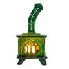 Mini-Kamin-Kerzenhalter mit LED-Kerze Dekorative flammlose Kerzenhalter Kerzenständer Tischmittelstück Feiertagsparty-Dekoration