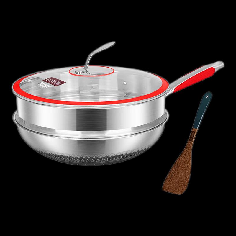 Bernice 304 Stainless Steel Wok Set