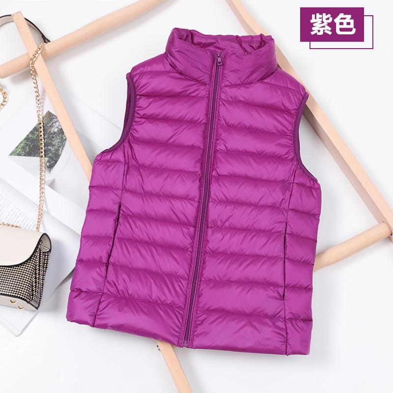 2024 White Duck Down Jacket Women Vest Autumn Winter Sleeveless Waistcoat Warm Lightweight Puffer Jacket Female Tops Outwear 8XL
