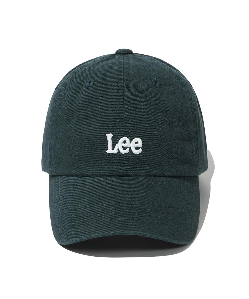 LEE Small Twitch Logo Cotton Curve Ball Cap Dark Fine