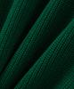 BLOND9 Half Zip Rib Knit Top_Green