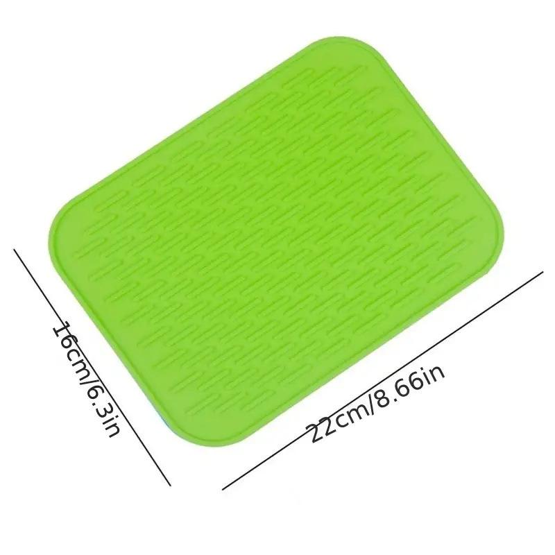 European Silicone Insulated Placemat - Colorful, Thick, Multi-Use Mat for Table, Pots, and Phones