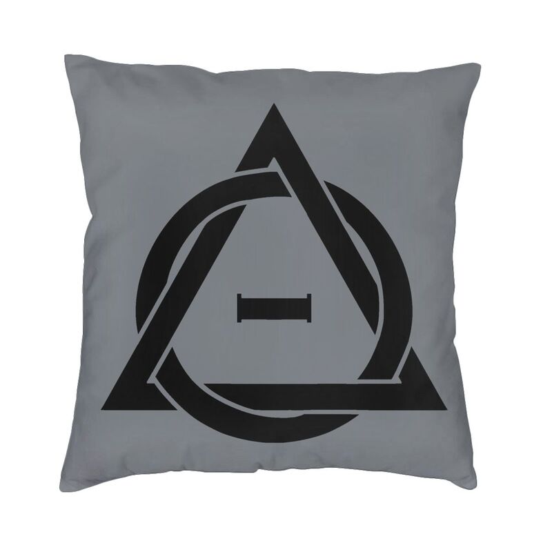 Soft Canine Ears Therian Theta Delta Throw Pillow Cover Decoration Custom Square Cushion Cover 40x40cm Pillowcover for Sofa