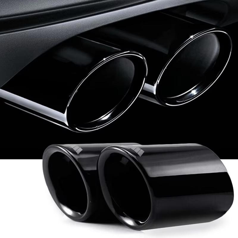 Car Exhaust Muffler Cover Outputs Tail Frame Trim For BMW 1 2 3 4 5 7 Series X1 F20 F22 F30 F32 F10 F48 G30 G11 G20 Accessories