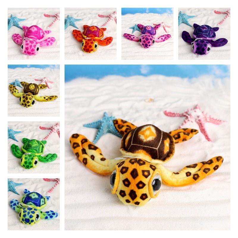 New Creative Short Plush Sea Turtle Stuffed Animal Toy For Living Room