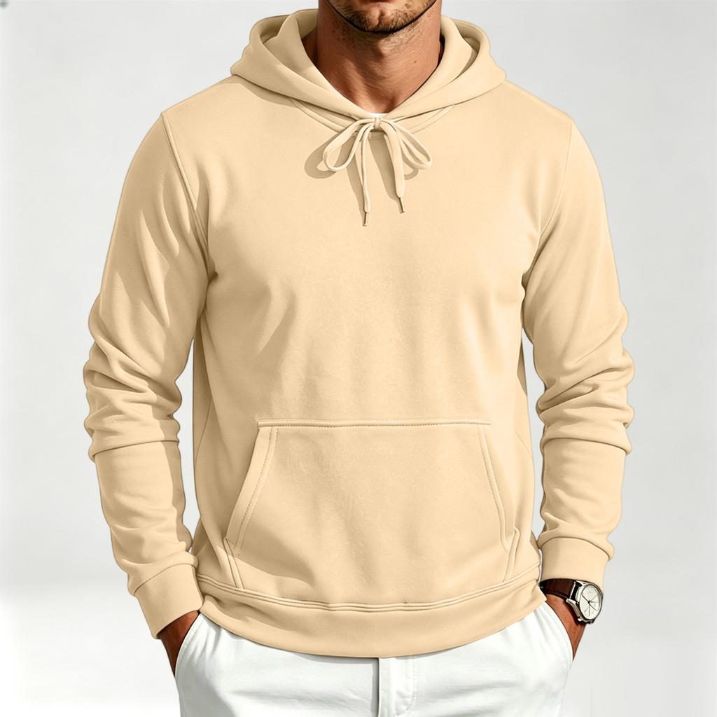 Herren Kapuzenpullover Langarm Lässiger Pullover Sweatshirt für den Alltag