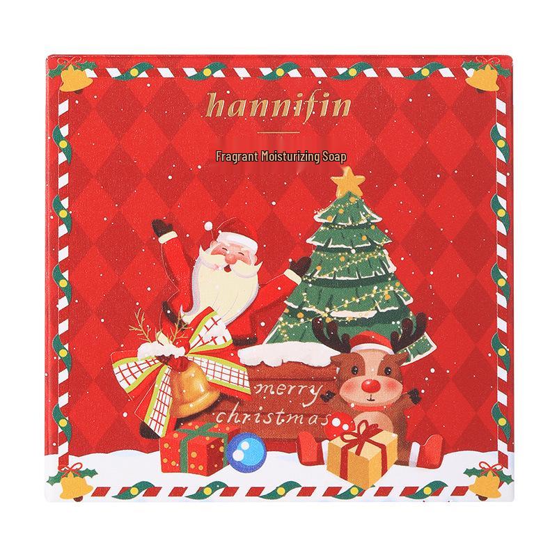 Hanfangli Christmas Tree Essential Oil Soap - Festive Holiday Gift and Souvenir
