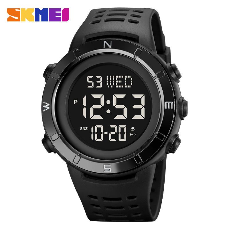 Multifunctional Outdoor Sports Student Electronic Watch New Waterproof Large Dial Watch Men