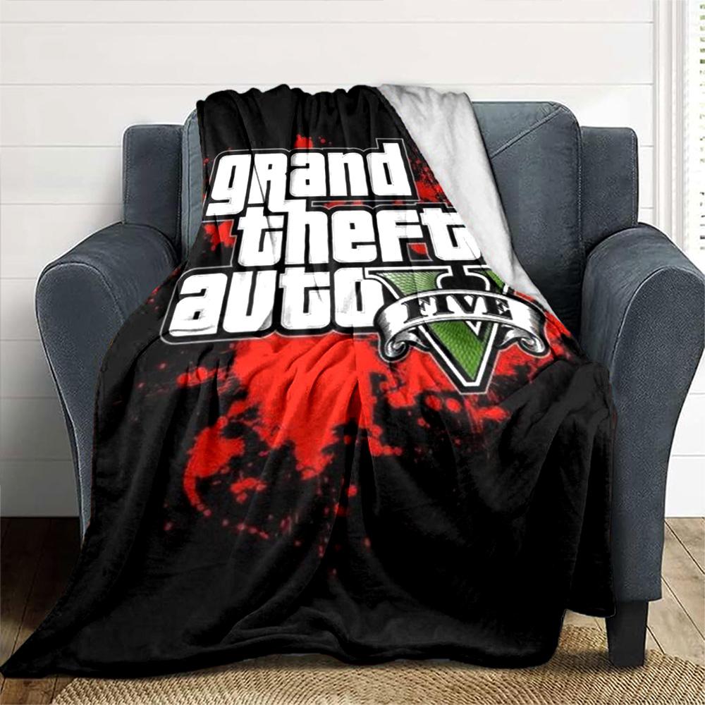 Gta Blanket Ultra-Soft Perfect for Bed Bedding Office for All Occasions Digital Print Gifts For Family Or Friends