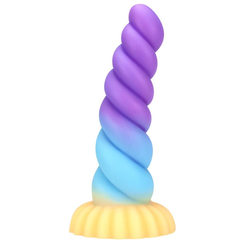Intestines Anal Plugs Mixed Colored Silicone Dildo Penis Simulation Big Penis Alternative Sex Adult Products