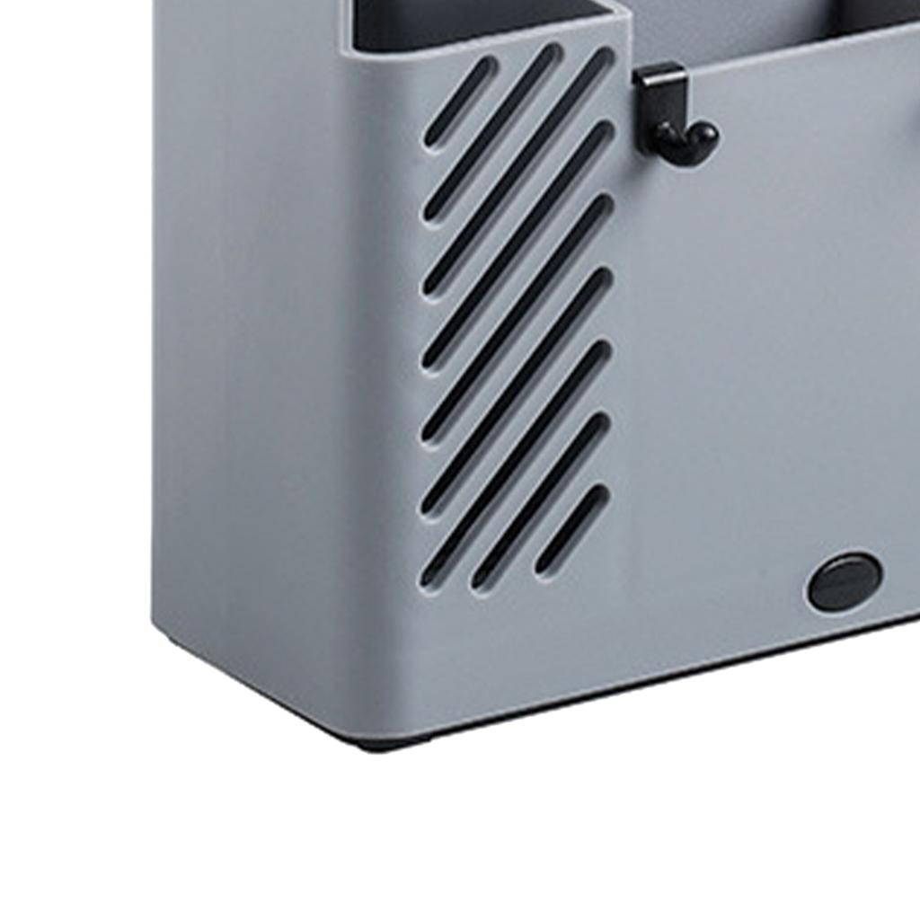 Knife Utensil Storage Rack Multifunctional Space Saving Plastic Punch Fre Wall Mounted Knife