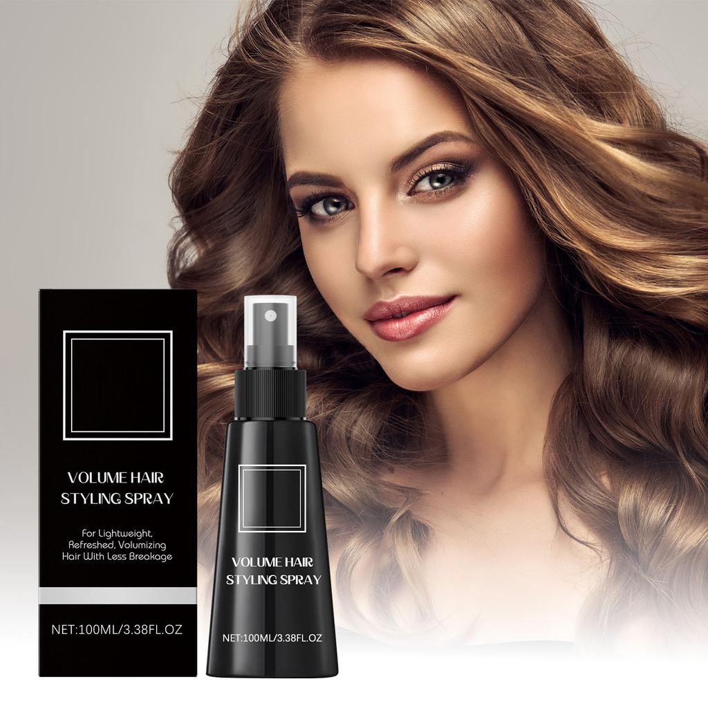 Volumizing Hair Spray Defining And Lasting Fresh Volumizing Spray Nourishes Hair And Increases Its Elasticity.100ML