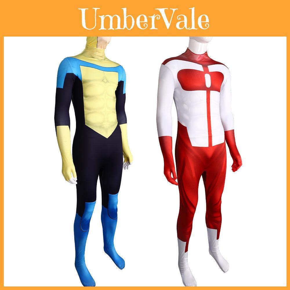 Invincible Hero Cosplay Costume Versatile Bodysuit For Stage Performance And Gaming Events
