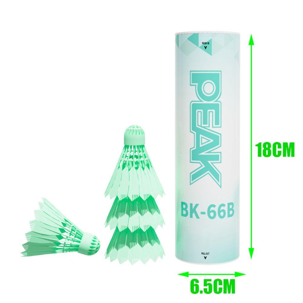 3Pcs Windproof Training Shuttlecock TPR Soft Ball Head Badminton Ball  Badminton Training