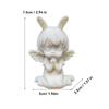 Engel Mädchen Skulpturen Figuren Elfenbeinimitatmaterial Niedlich Heim Zimmer Büro Auto Dekorieren kleine Statuen Das beste Geschenk