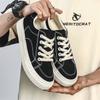 Fashion 2025 Summer New Men Sneakers Fashion Concise Canvas Shoes Comfortable Low Top Vulcanized Shoes Trendy Versatile Walking Sneakers