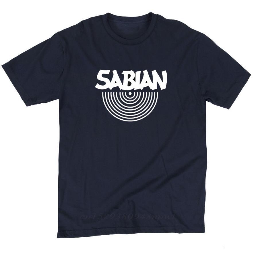 

Mens t shirts fashion 2024 Sabian Printed T shirt cotton short sleeve O neck tshirts summer Hip Hop tshirt euro size 4XL