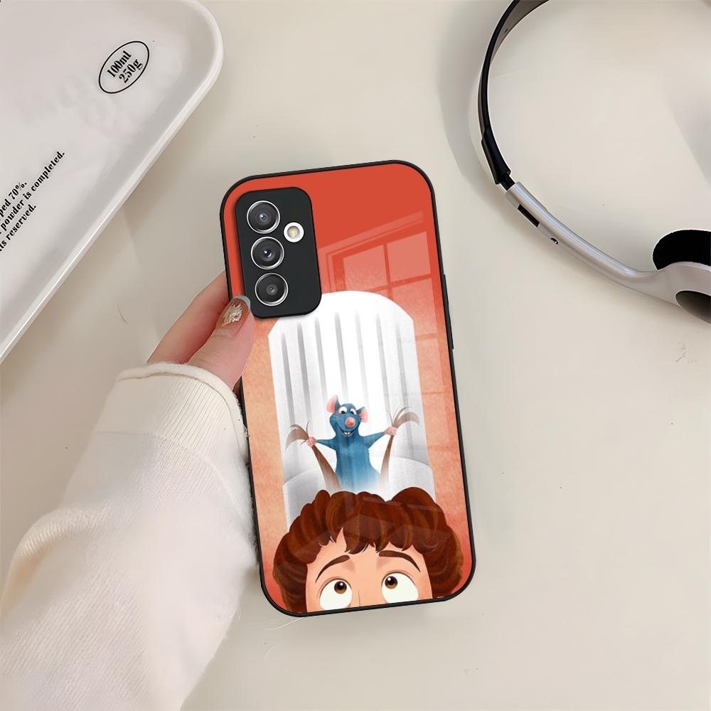 Disney Ratatouille Phone Case Glass For Samsung S24 S26 S23 S20 S25 S21 S22 Ultra Fe Plus A05 A06 A16 A26 A36 A56 Coque