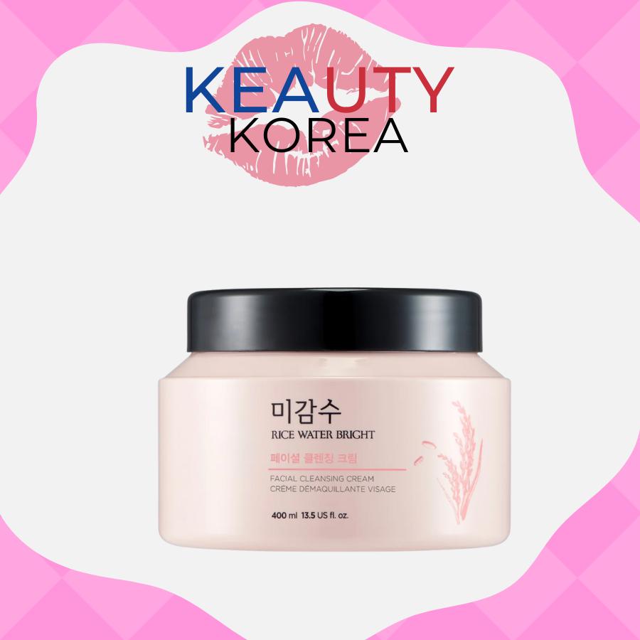 The Face Shop Rice Water Bright Facial Cleansing Cream, 400ml