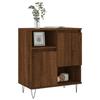 VidaXL Buffet Chêne marron 60x35x70 cm Bois d'ingénierie 831195