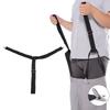 2Pcs Set Black Pants Wearing Assist Clip Adjustable Trouser Pulling Helper  Pregnant Women