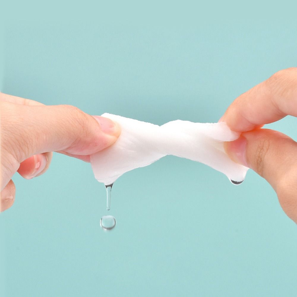 Portable Cosmetic Wipes Disposable Double-sided Cotton Pads Makeup Removal Makeup Facial Cotton Pads