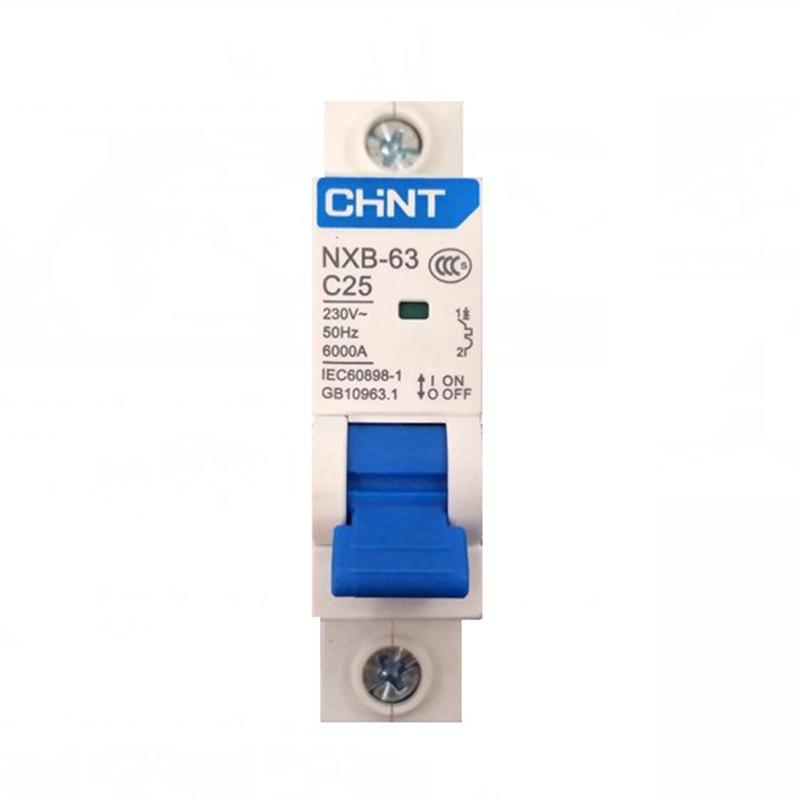 Chint Kunlun Series NXB-63 Type C 1P 20A Miniature Circuit Breaker