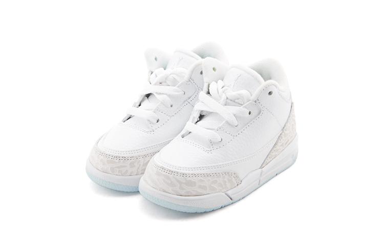 Jordan 3 Retro Pure White 2018 TD 832033-111