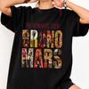 Summer Fashion Trendy Tee Men Women Vintage Top Bruno Mars Romantic Tour T-shirt, Retro Pop Concert Tee, Unisex Music Lover Gift Hip Hop Streetwear