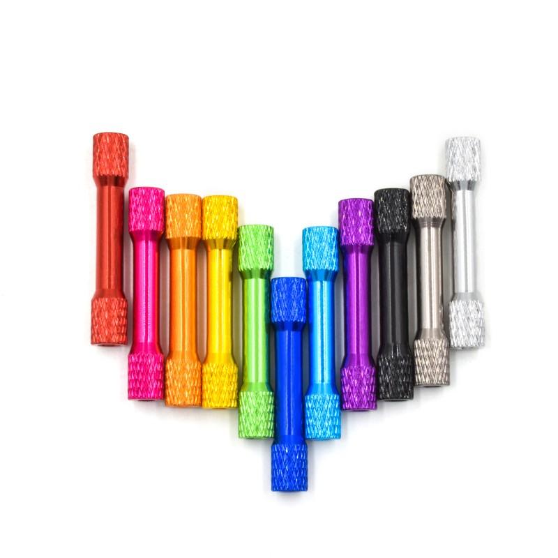 10PCS Crossing Machine FPV Frame M318 25 28 30 32 35mm I-Type Aluminum Column Mesh Anti-Slip Color Aluminum Column