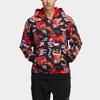 Adidas Cny Gfx Hoodie With All-Over Print Men Tops Crimson GQ8838