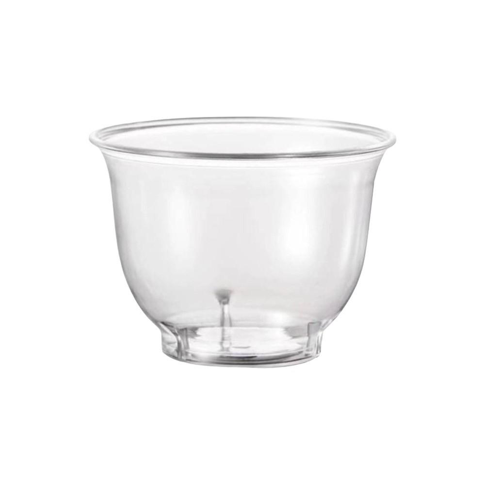 50pcs Thickening Clear Plastic Tea Cup Disposable Kung Fu Tea Cup Drinkware Shot Cup  Office