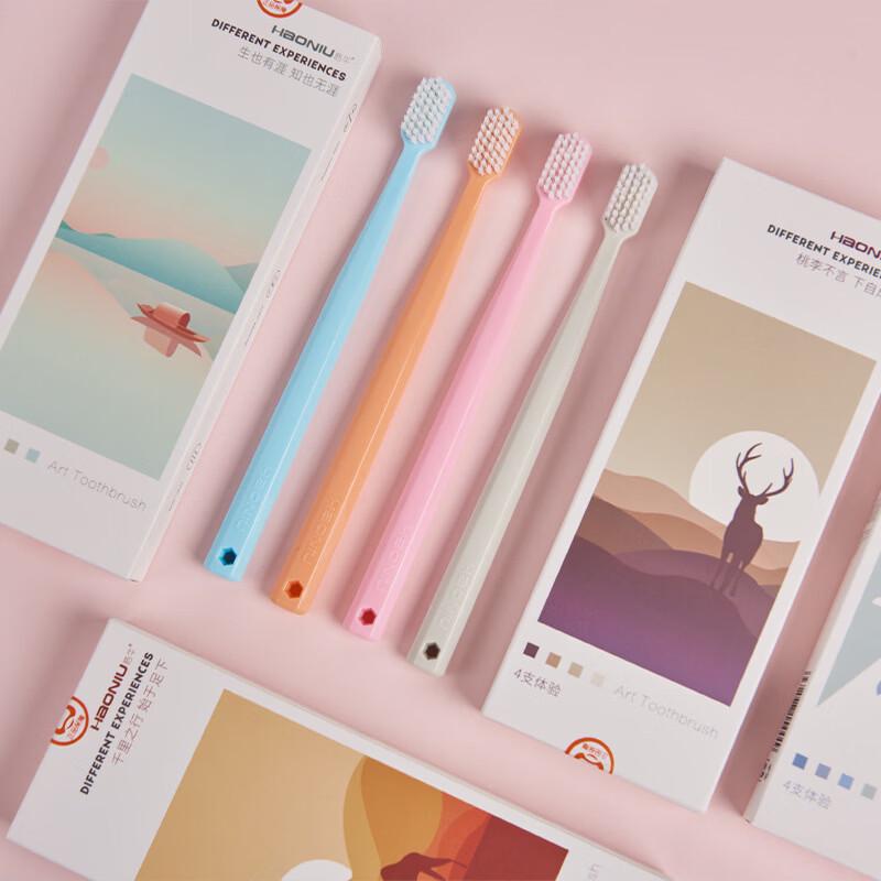 HAONIU Adult Toothbrush Set
