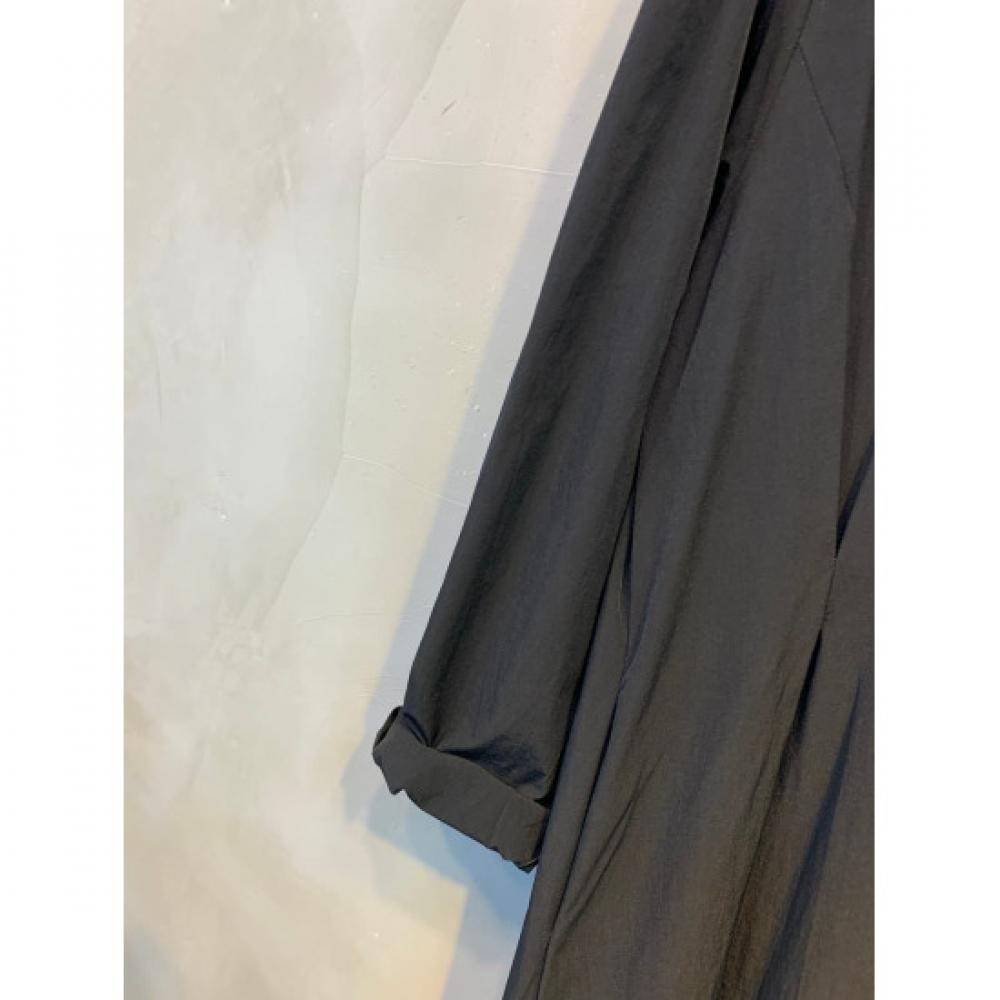 C S In The Room Puff Sleeve pIntuCk Long dreSS 2Color C