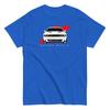 American Muscle Car Inspired Print Tee Retro Racing Style Cotton Tshirt For Unisex Unisex