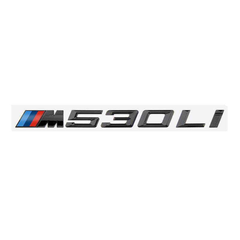 BMW Rear Emblem M Lettering Modification for 330i, 325li, 430i, 530i, 540li